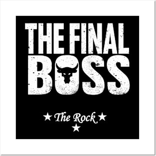 The Final Boss The Rock Posters and Art